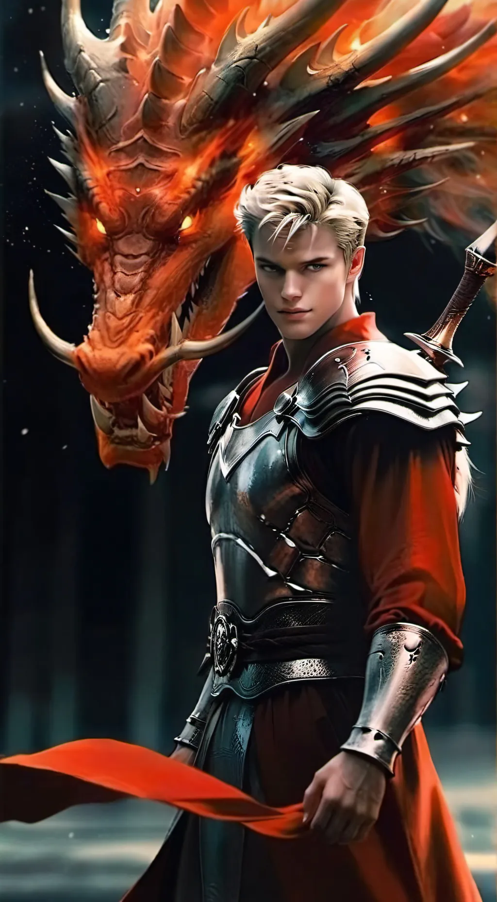 ai character: 🗡Liam🐉 background