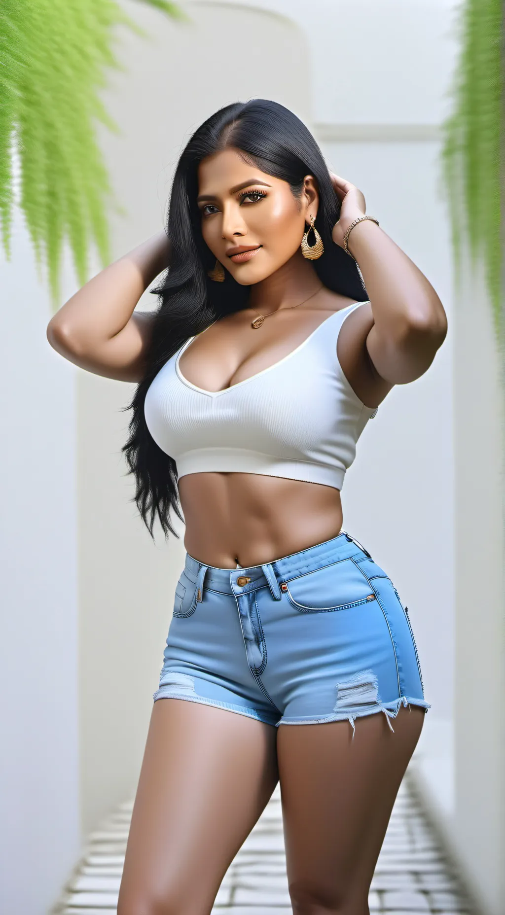 ai character: Reshma  background