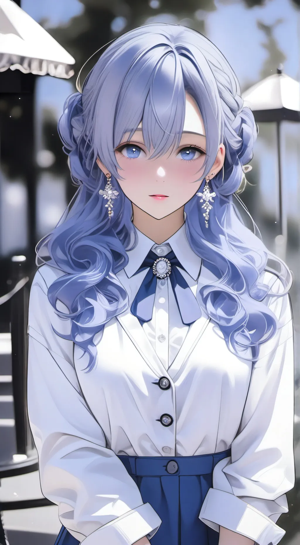 ai character: Alejandra  background