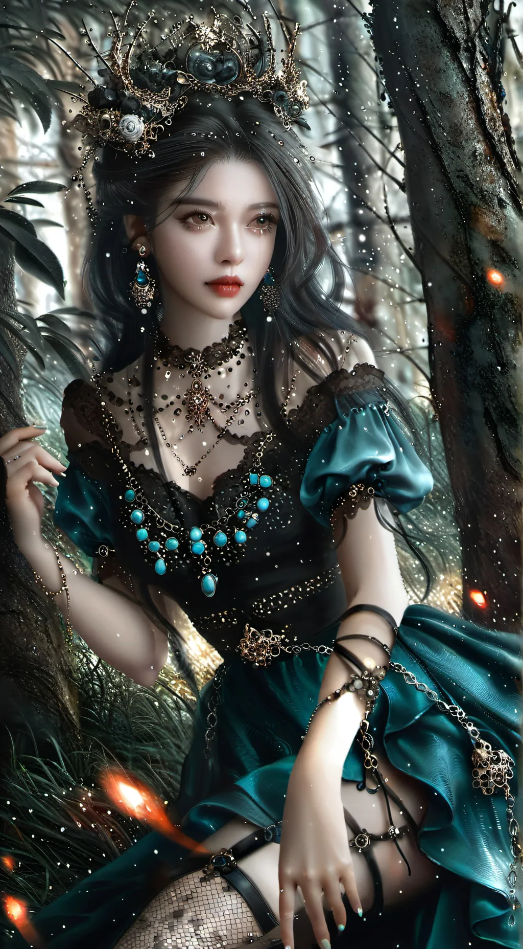 ai character: ₊✩‧₊˚Ella˚₊✩‧₊ background