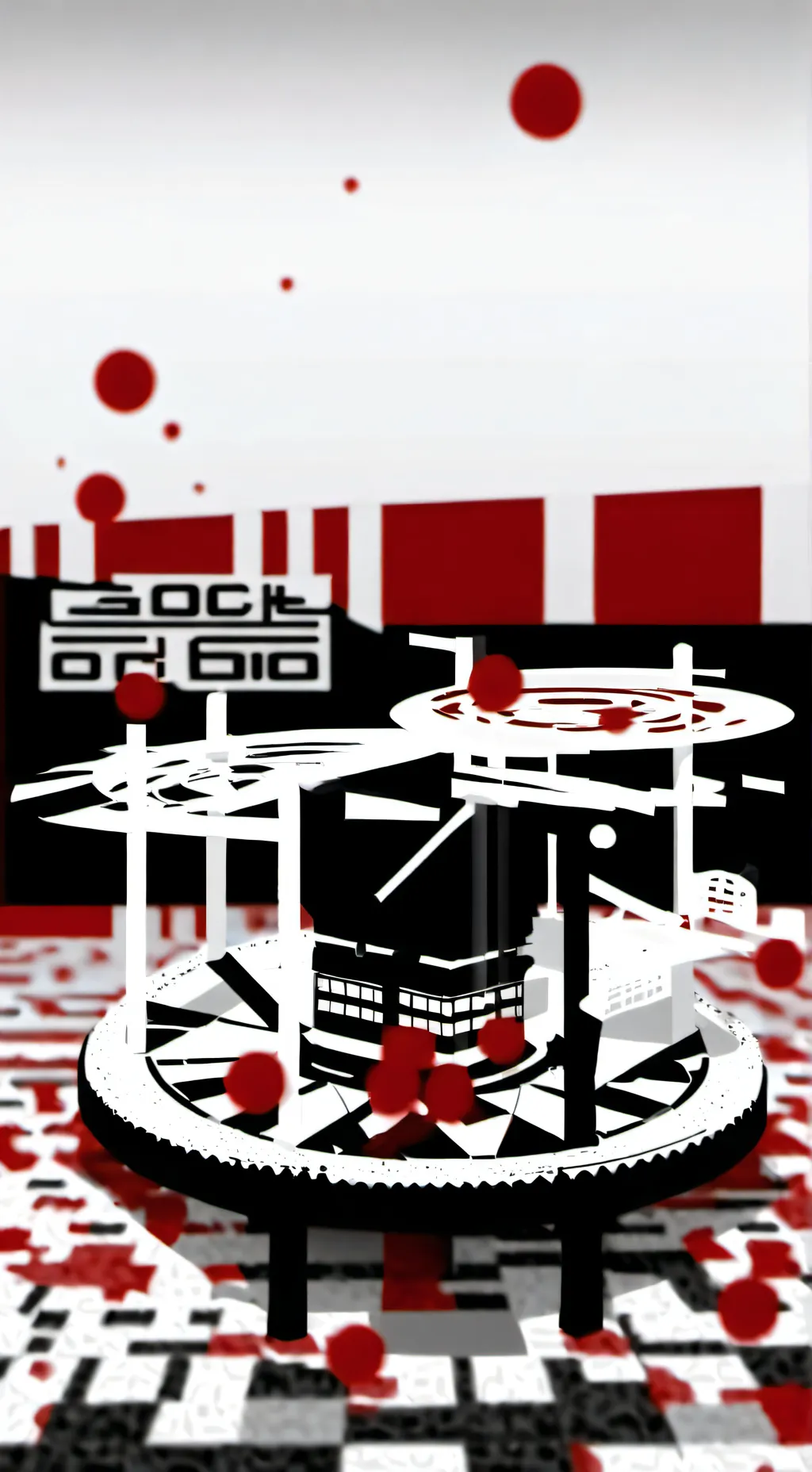 ai character: horror raddy background