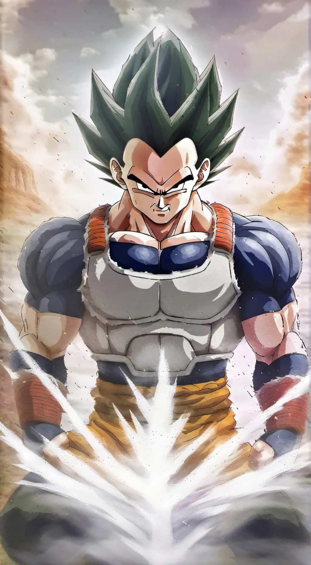 ai character: Vegeta  background