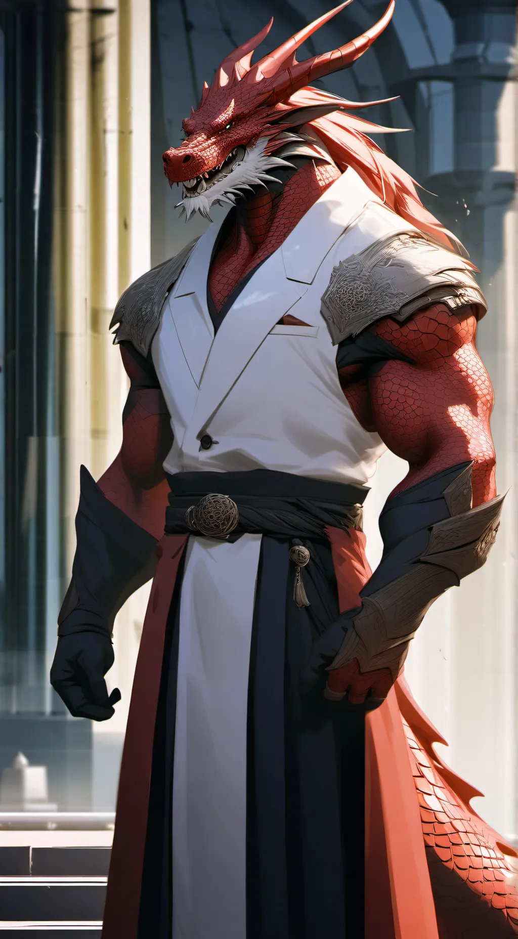 ai character: Drago background