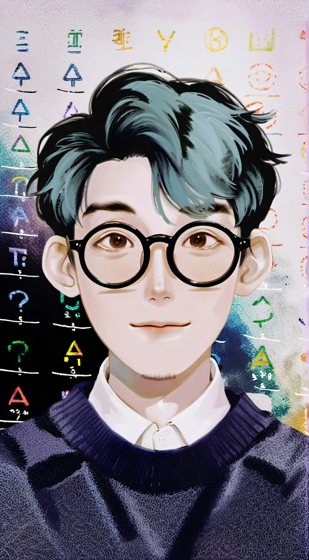 ai character: Prof. Meme-athics background