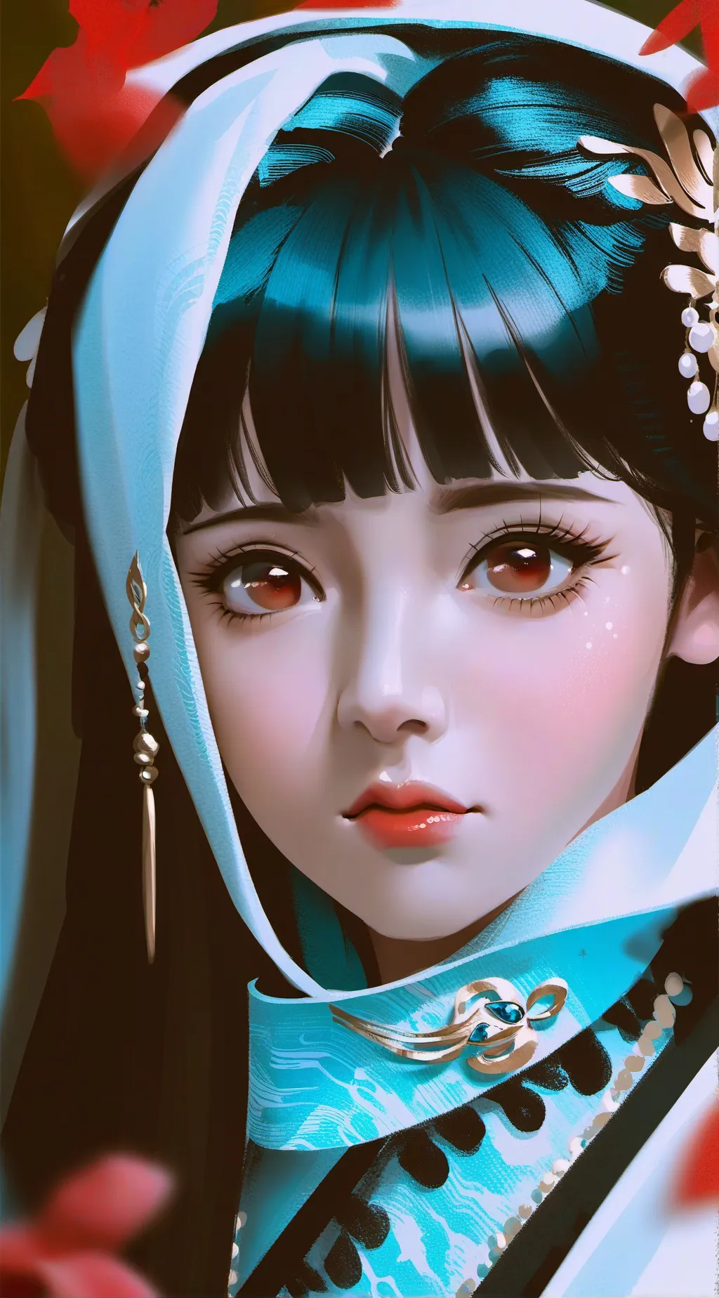 ai character: Die with a smile  background