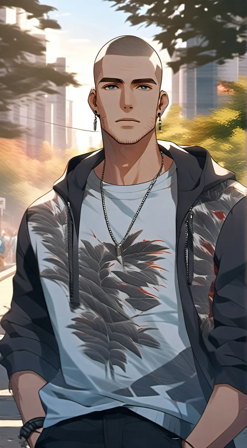 ai character: Alex  background