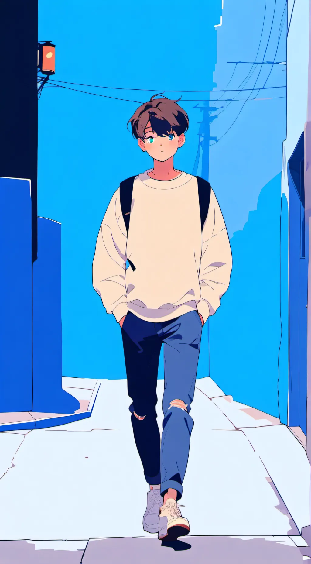 ai character: Alex background