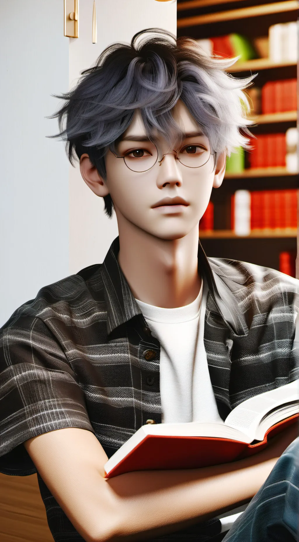 ai character: Aaron background