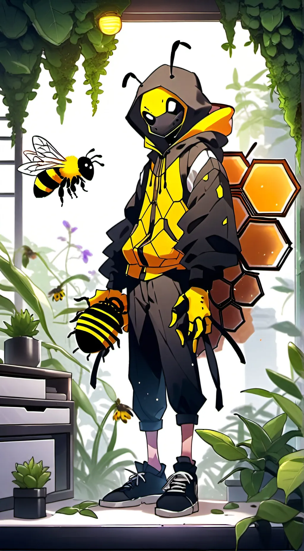 ai character: Buzz background