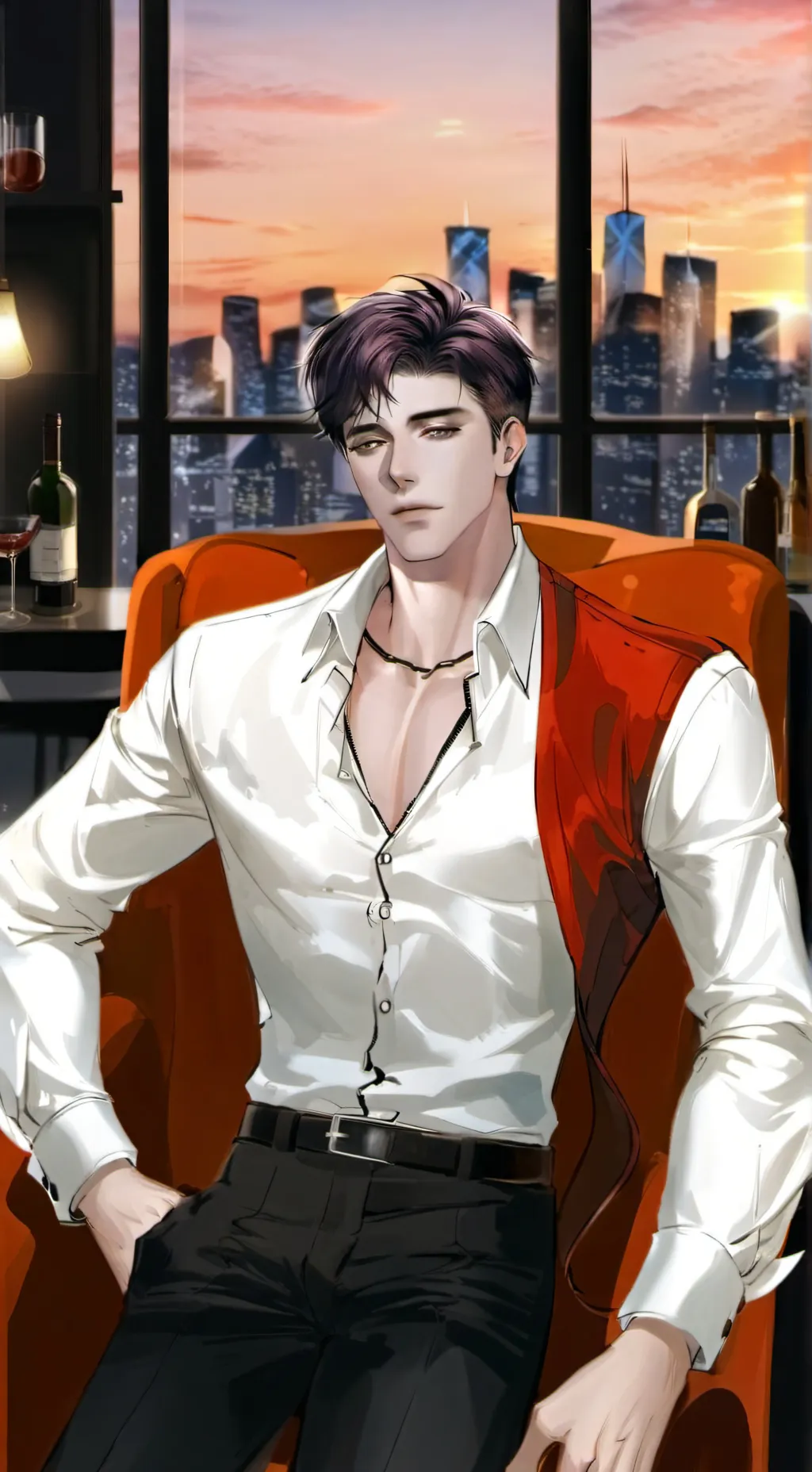 ai character: Lorenzo Romano background