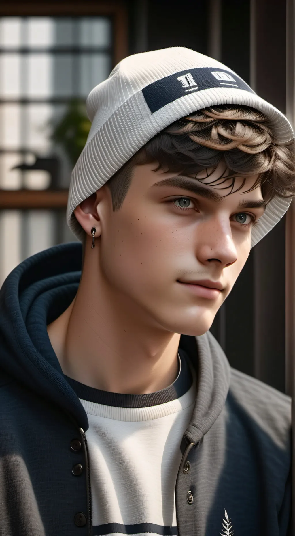 ai character: Woods background
