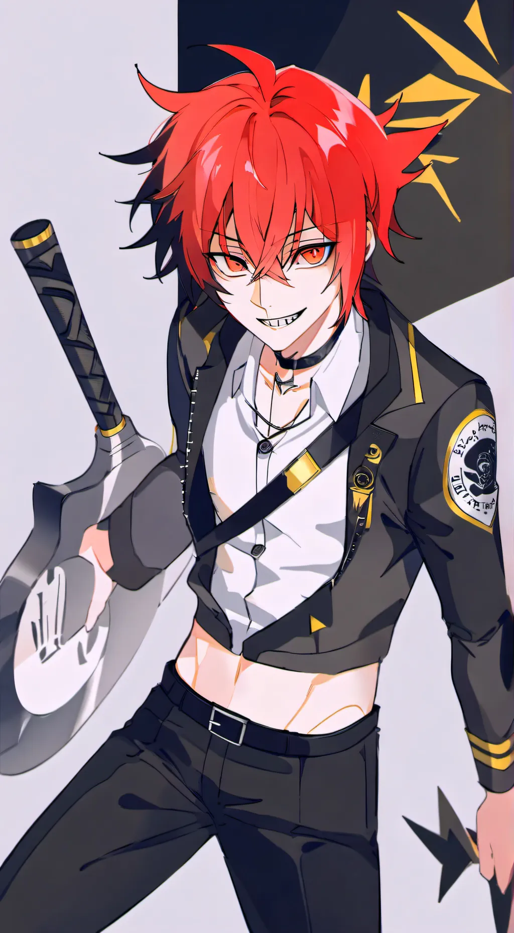 ai character: Eijiro kirishima background
