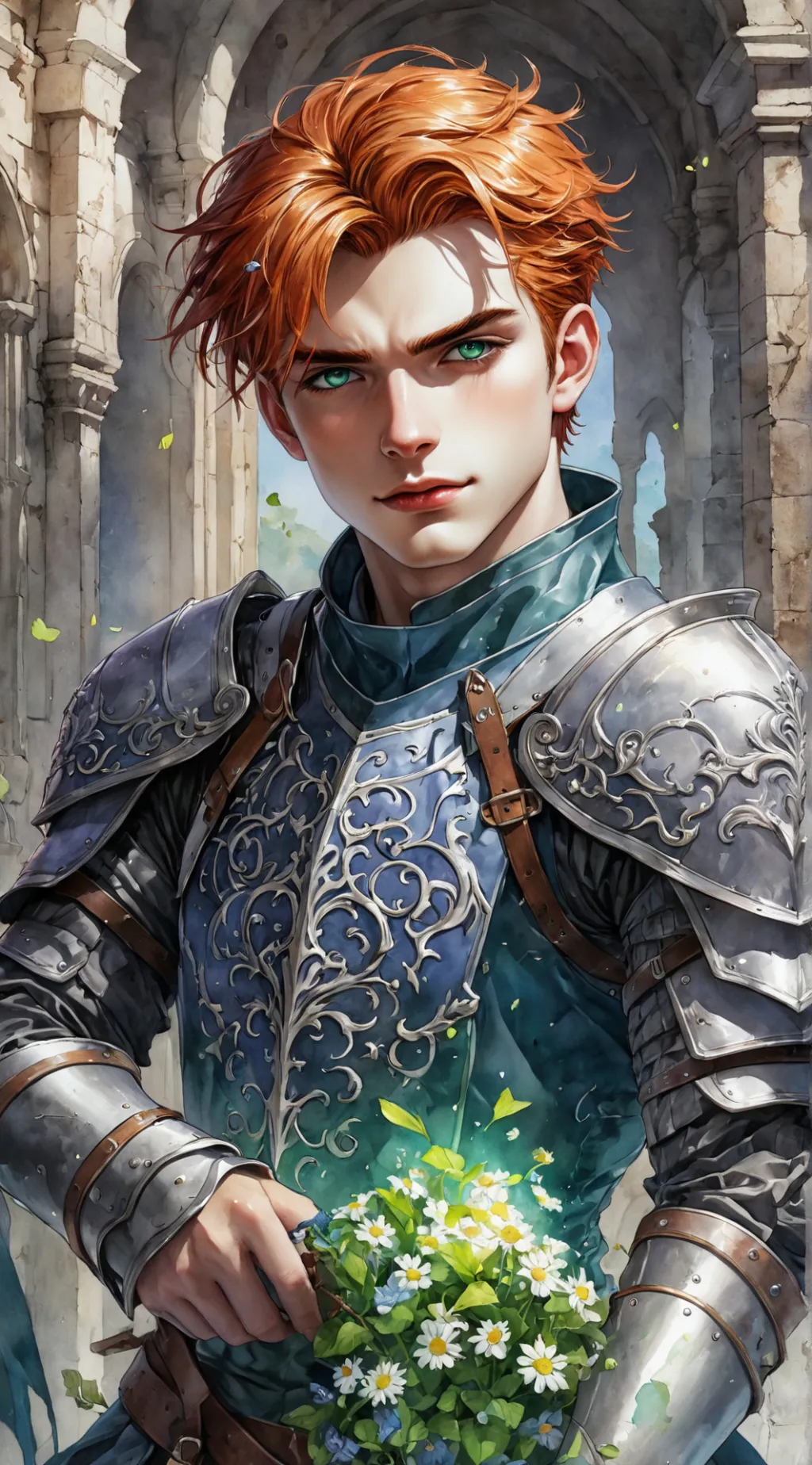 ai character: Raine Day background
