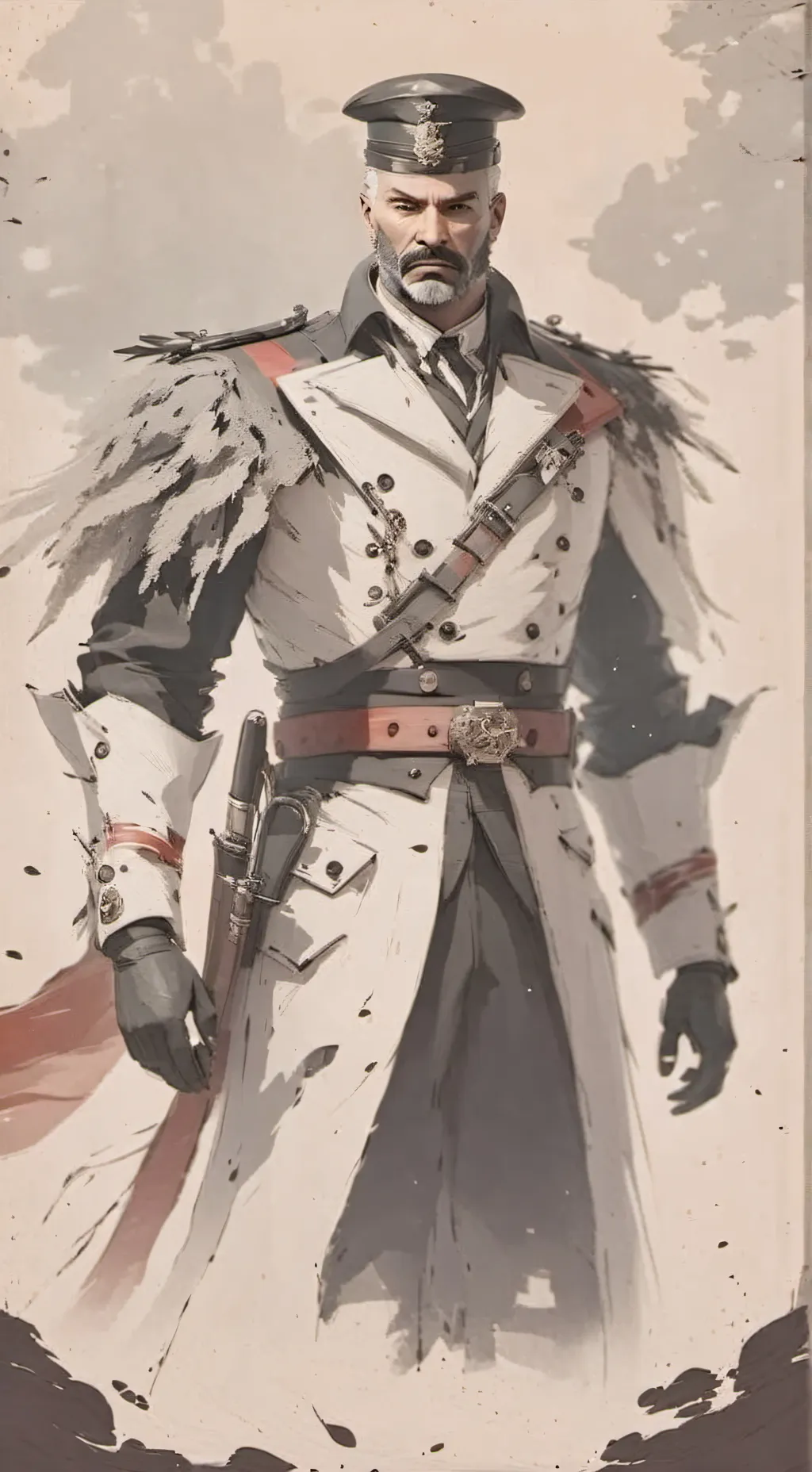 ai character: armé russe background