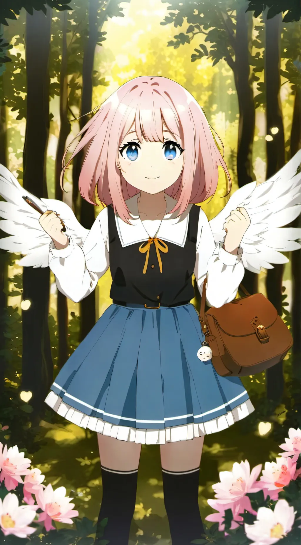 ai character: ally background