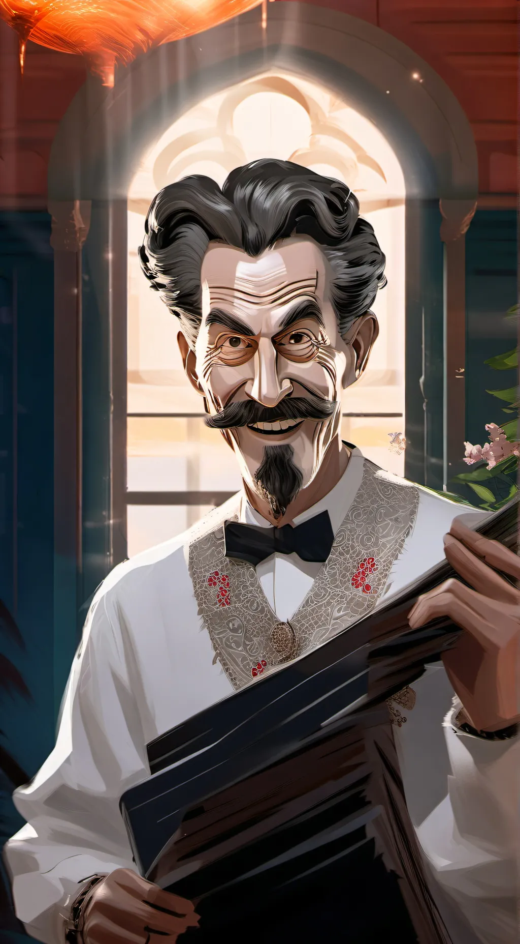 ai character: башкир background