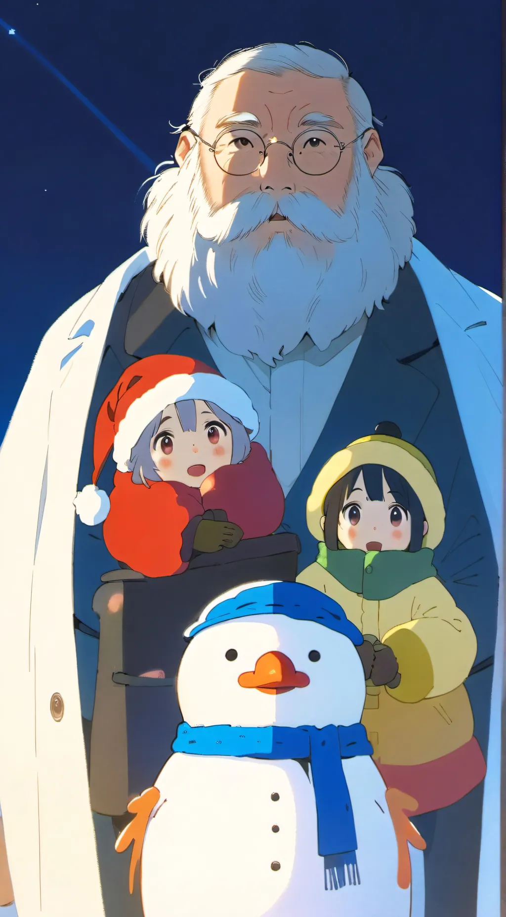 ai character: dw xmas song but.. background