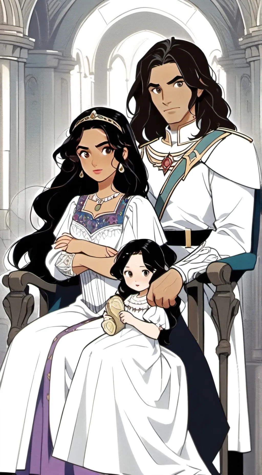 ai character: Phoebus esmrelda background