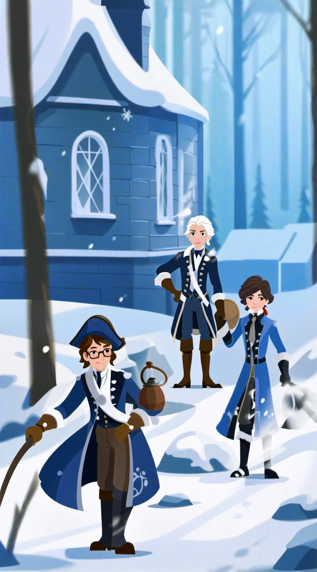 ai character: 1776 background