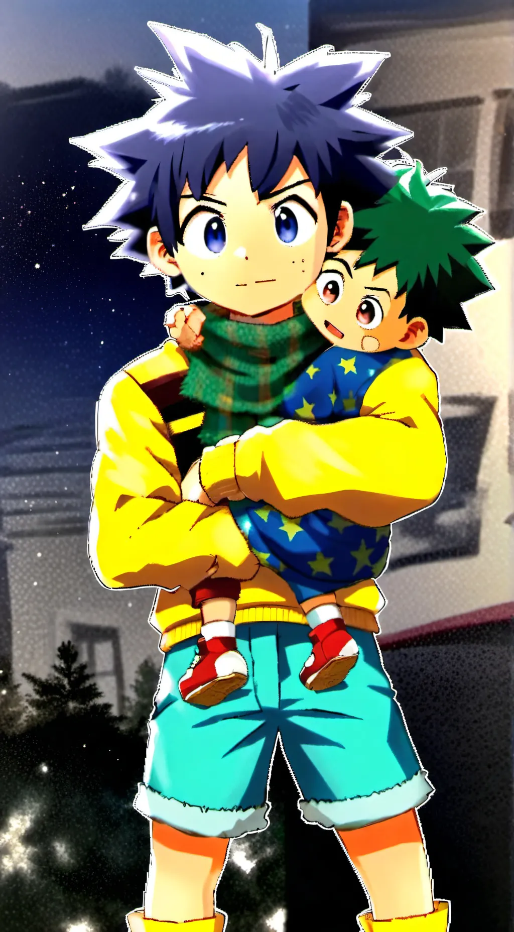 ai character: MHA just born background