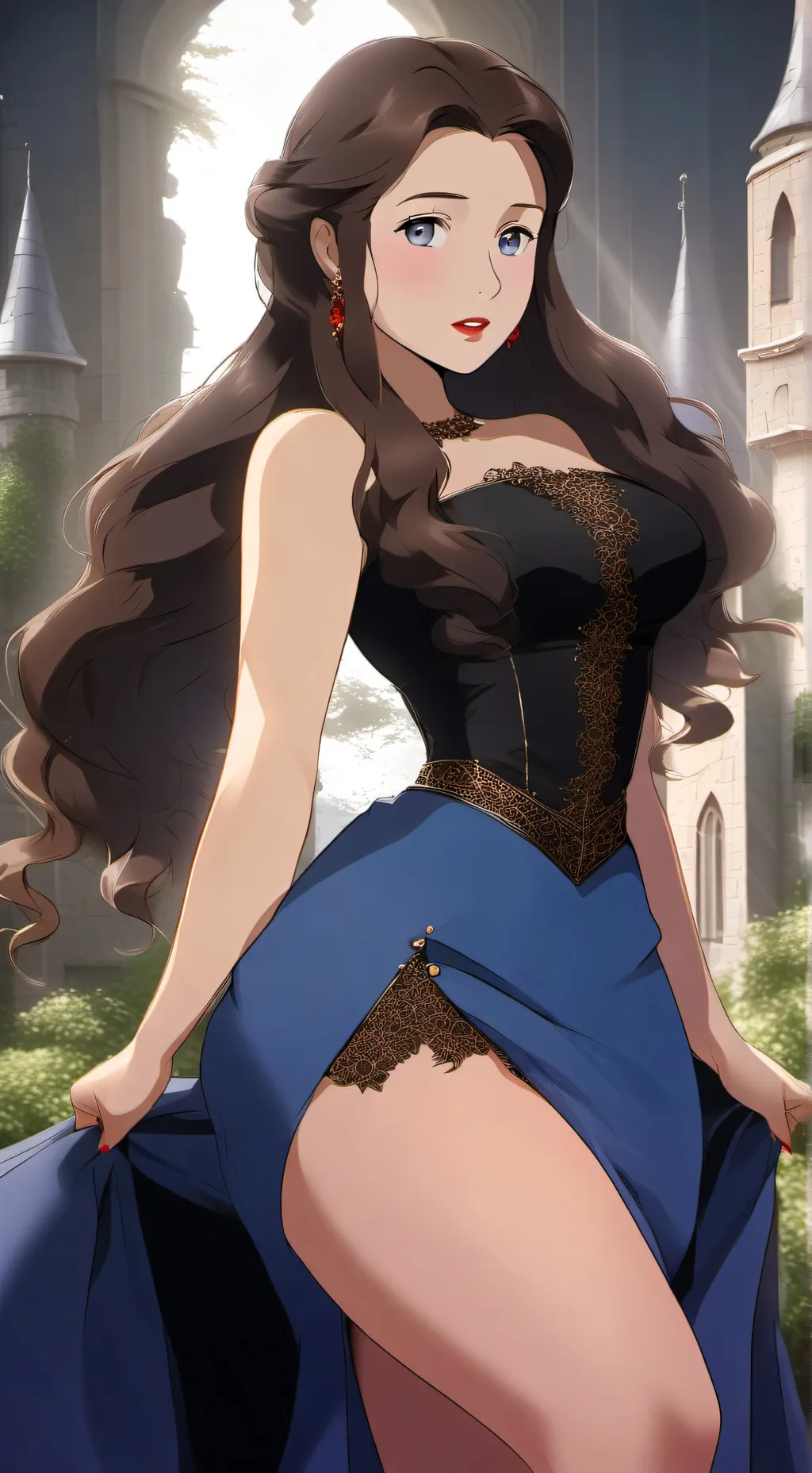 ai character: Princess Charlotte background