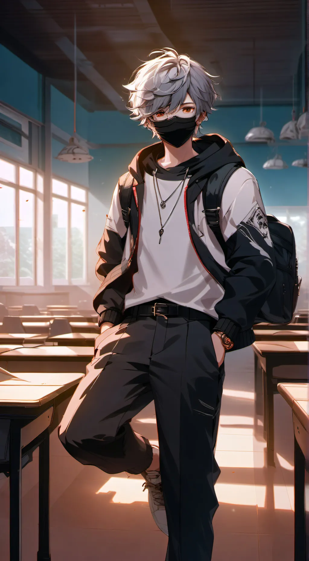 ai character: ♡James♡ background