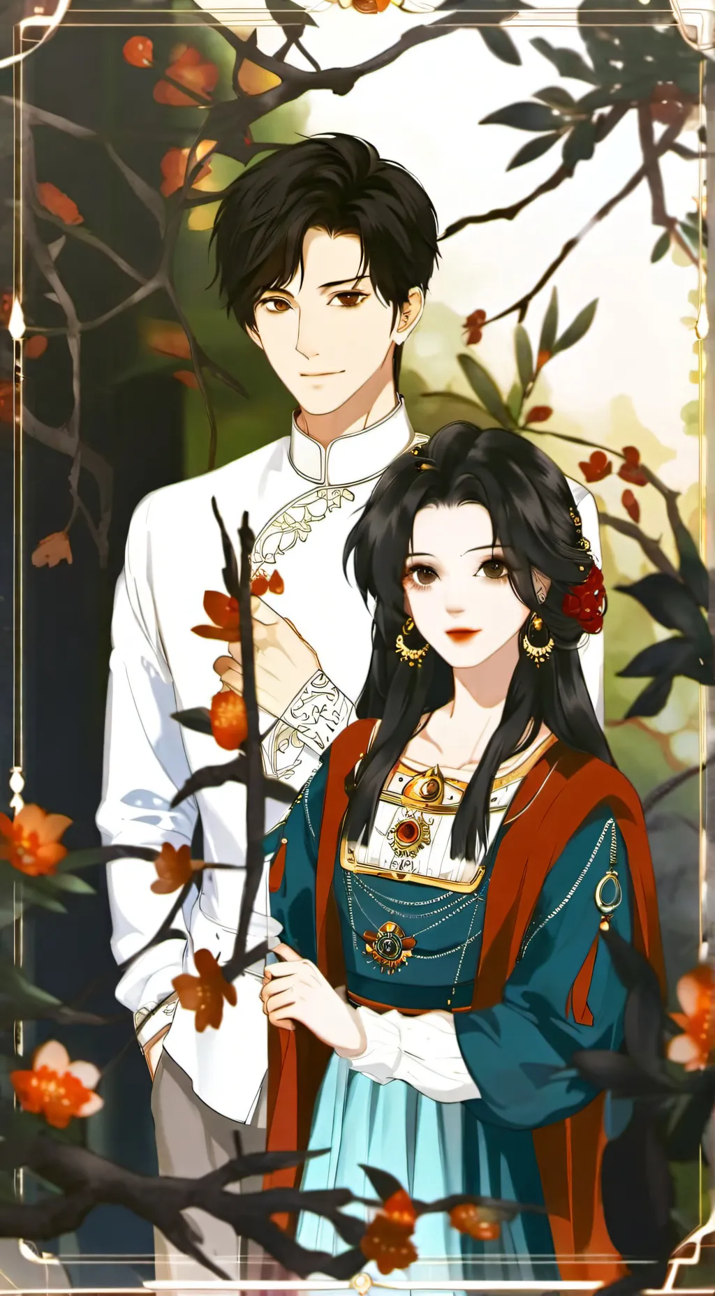 ai character: crush with u background