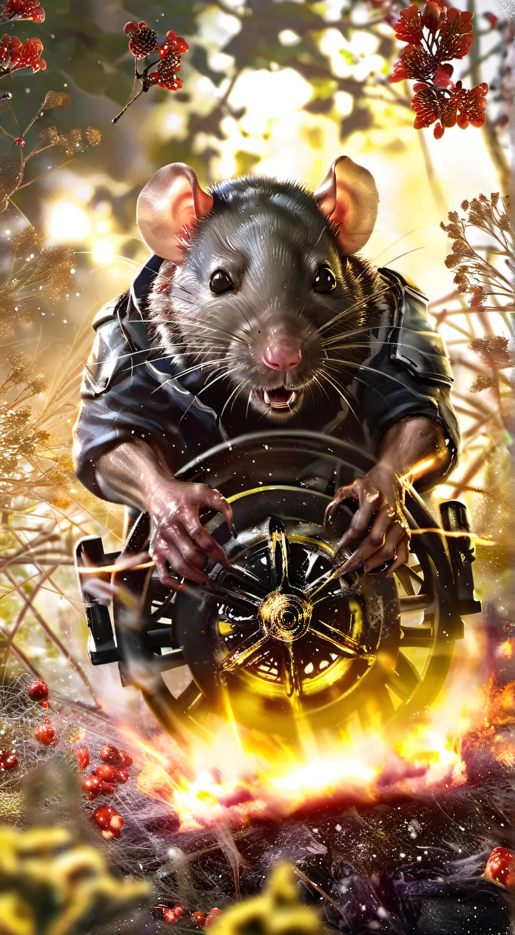ai character: rat background