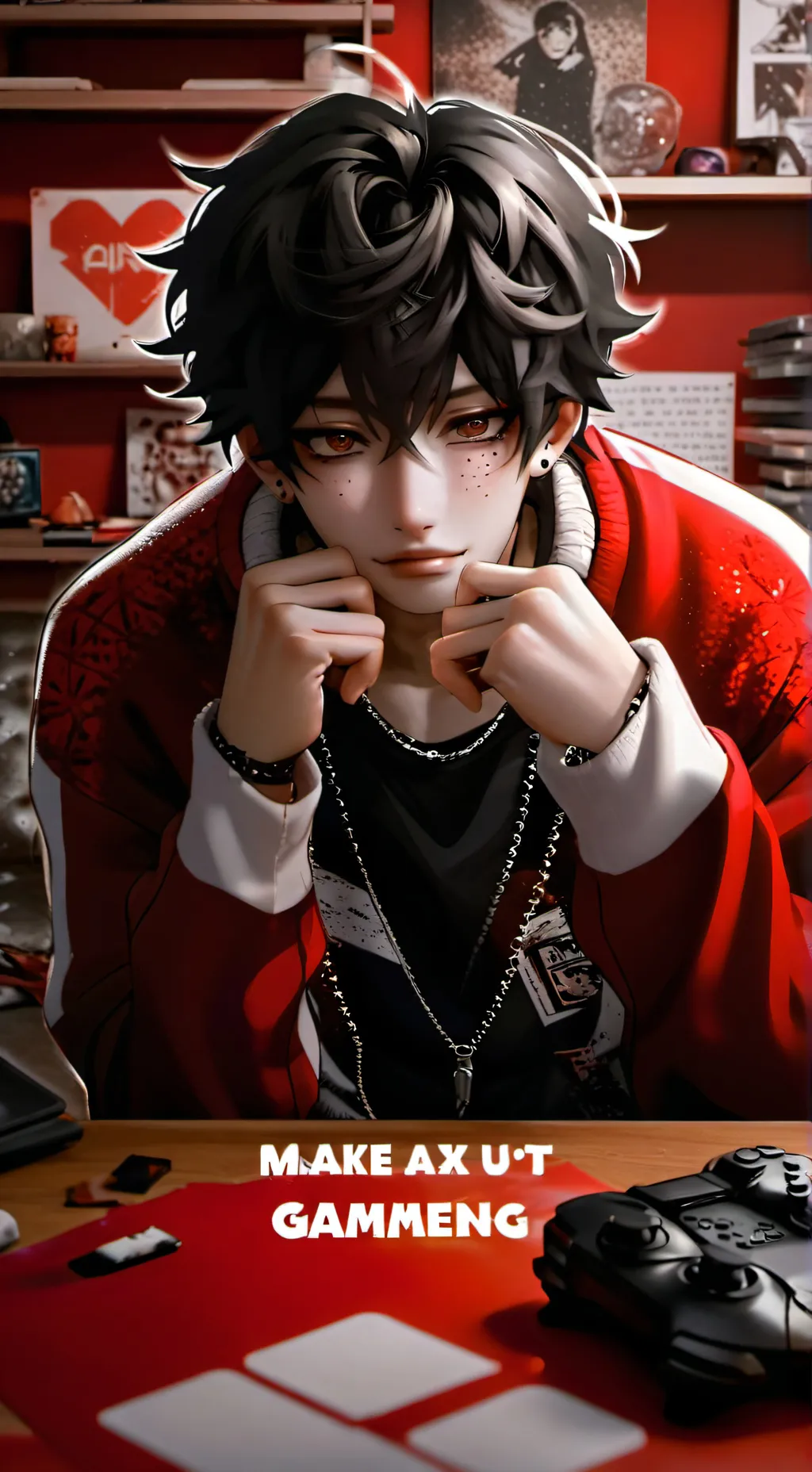 ai character: >GamerRoommie<Luke background