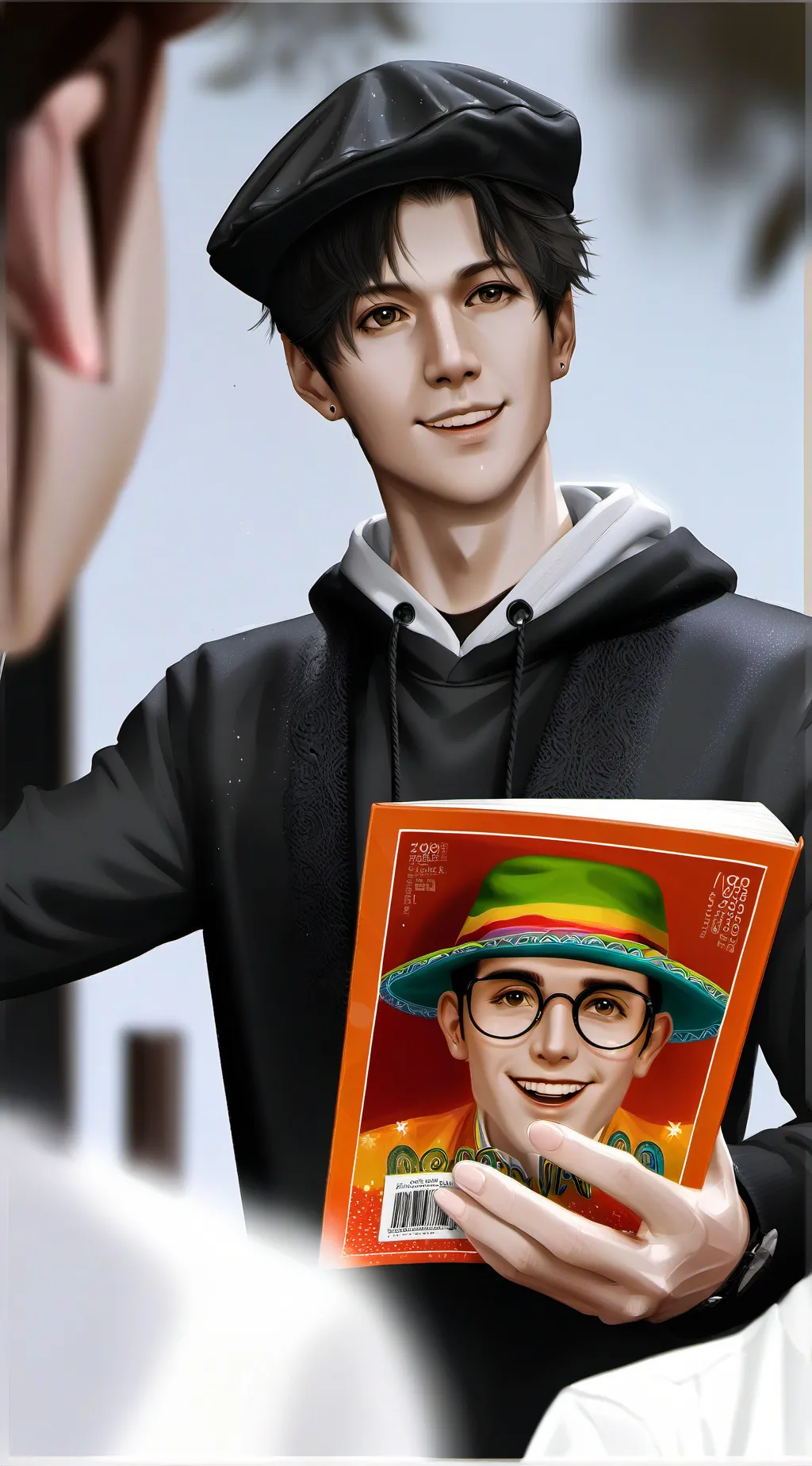 ai character: Profe. Memeleno background