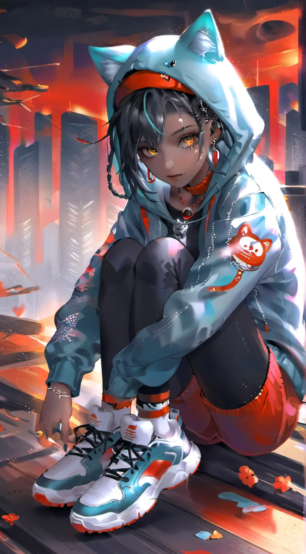 ai character: Liz background