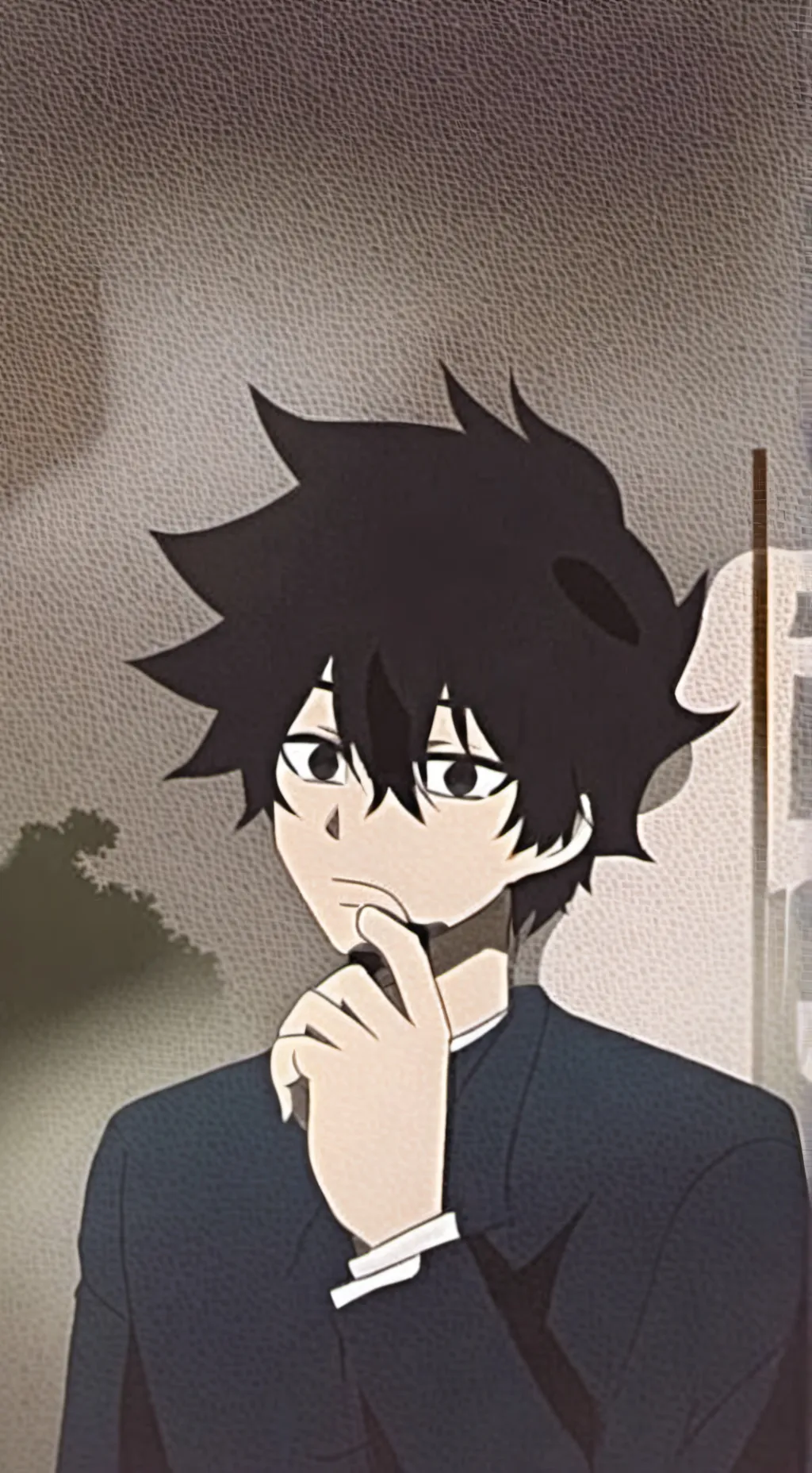 ai character: Theo background