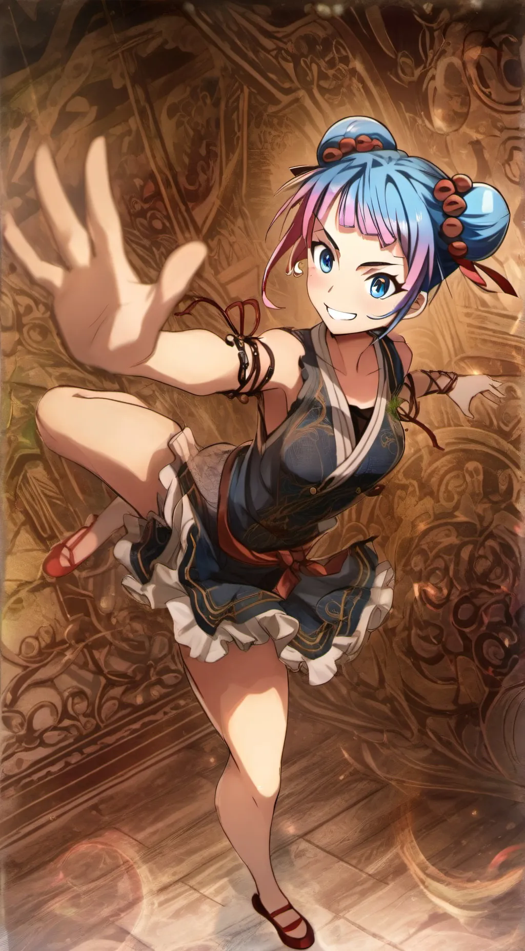 ai character: Keiko background