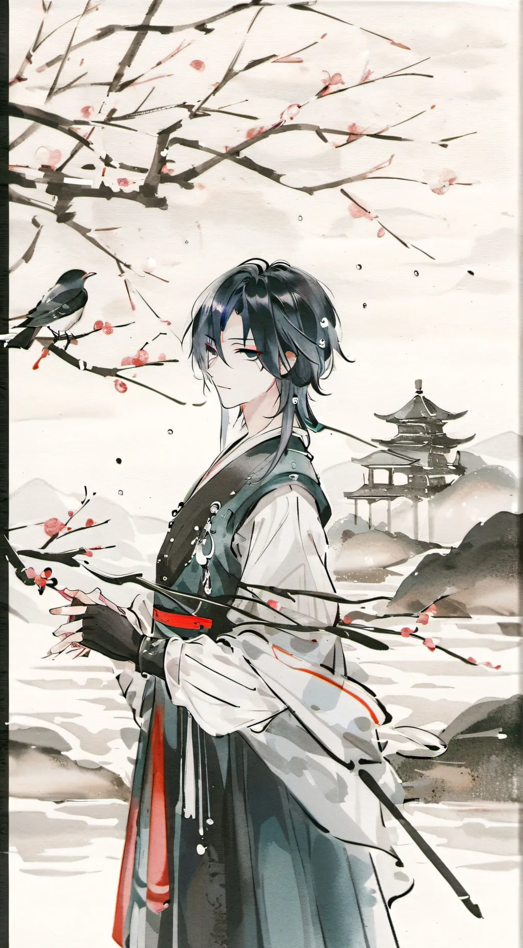 ai character: giyuu tomioka 🇩🇪 background