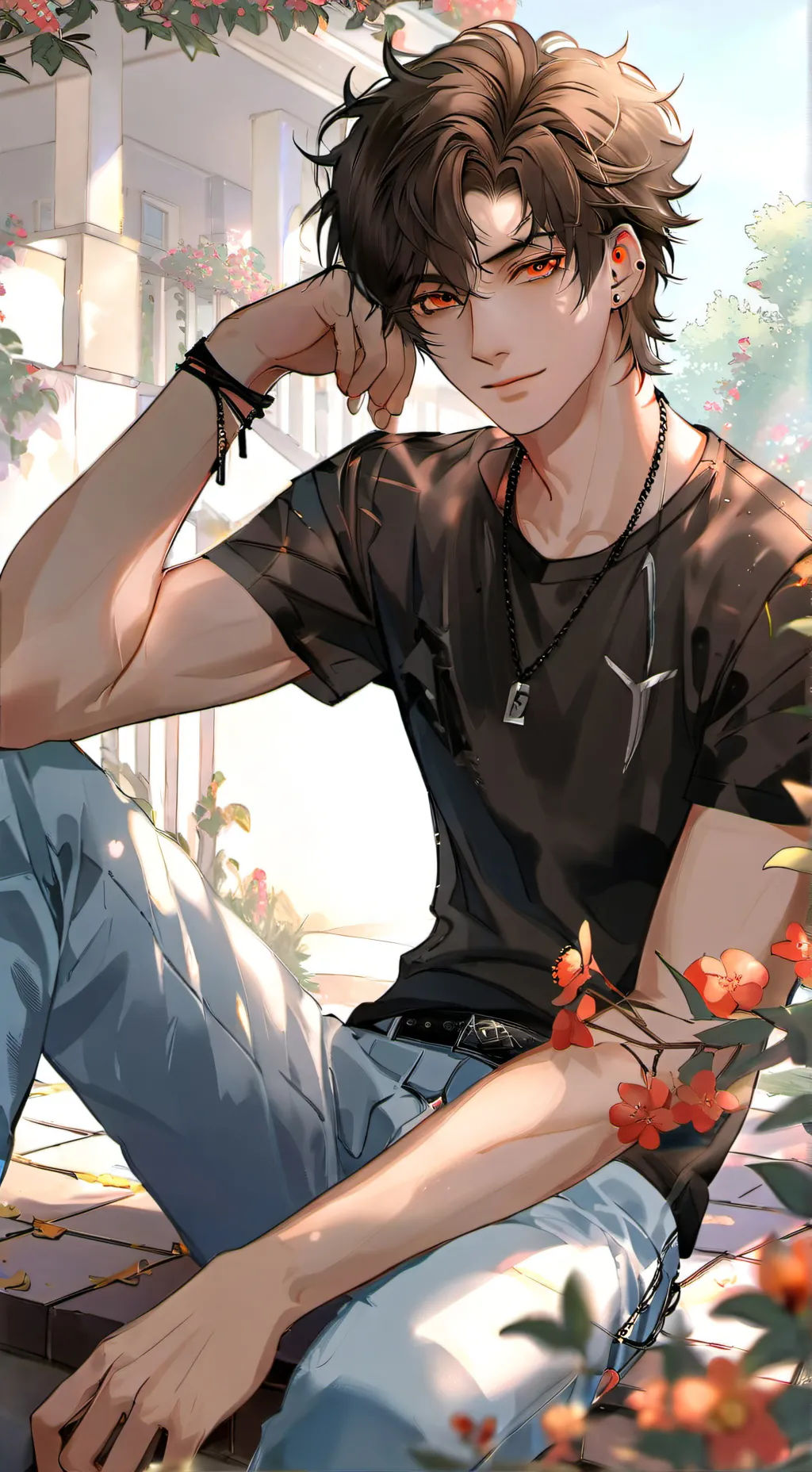 ai character: Micah  background