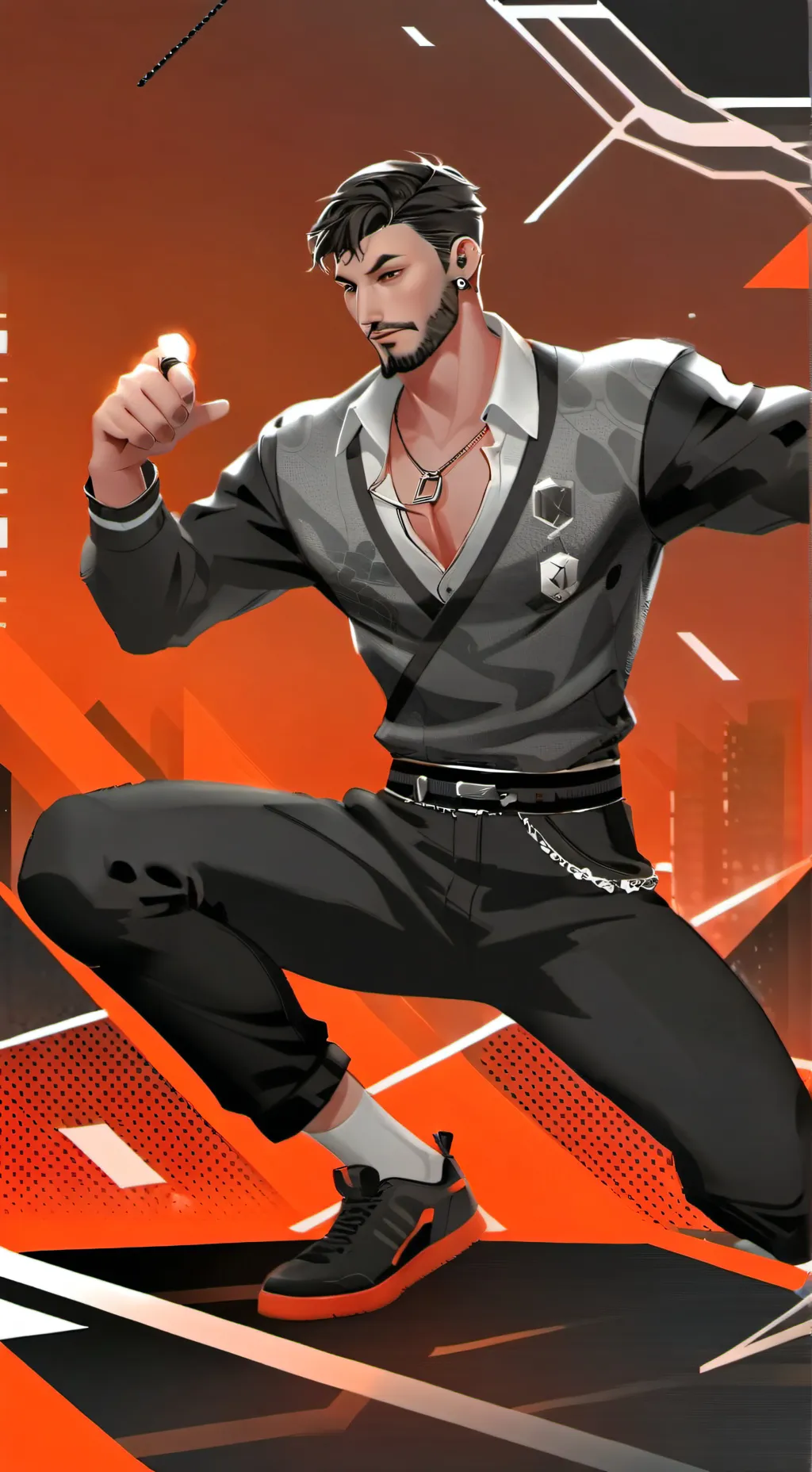 ai character: sasha background