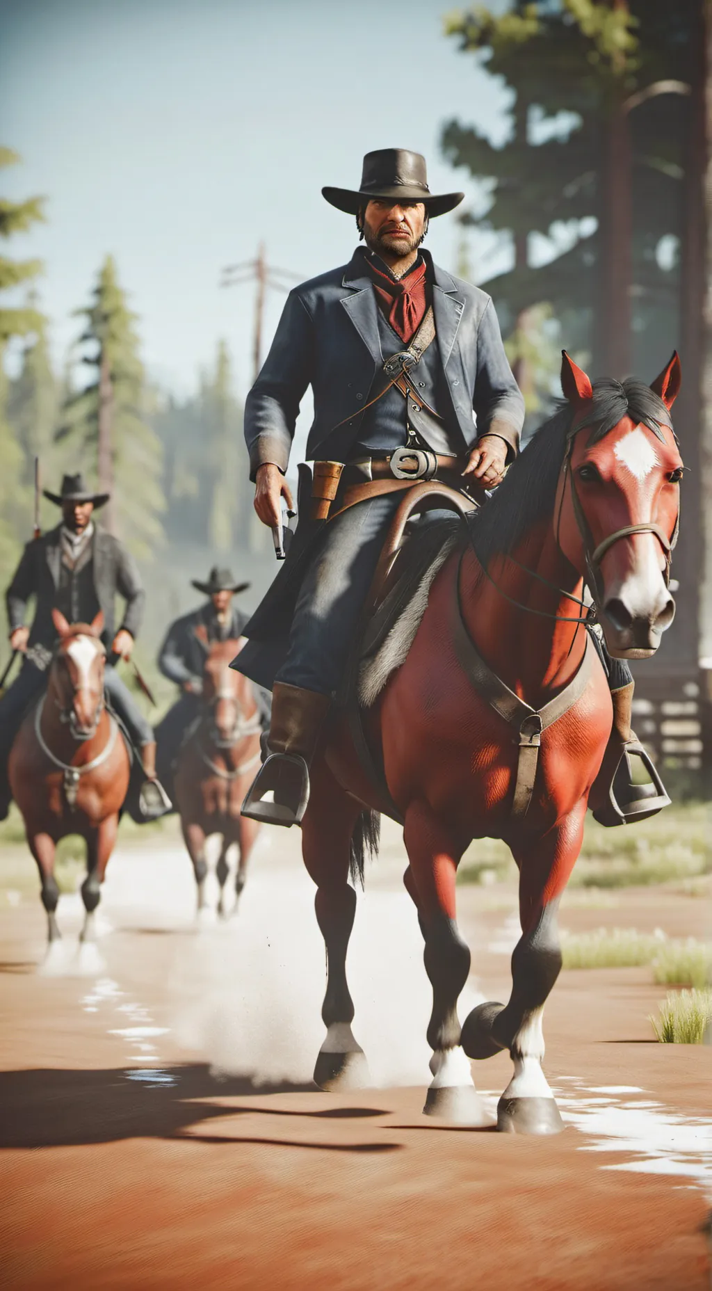 ai character: Rdr2 background