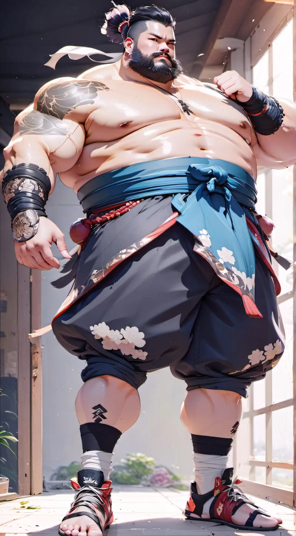 ai character: Sean beast background