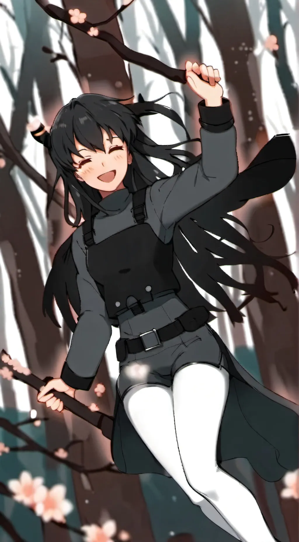 ai character: tokito mujer background