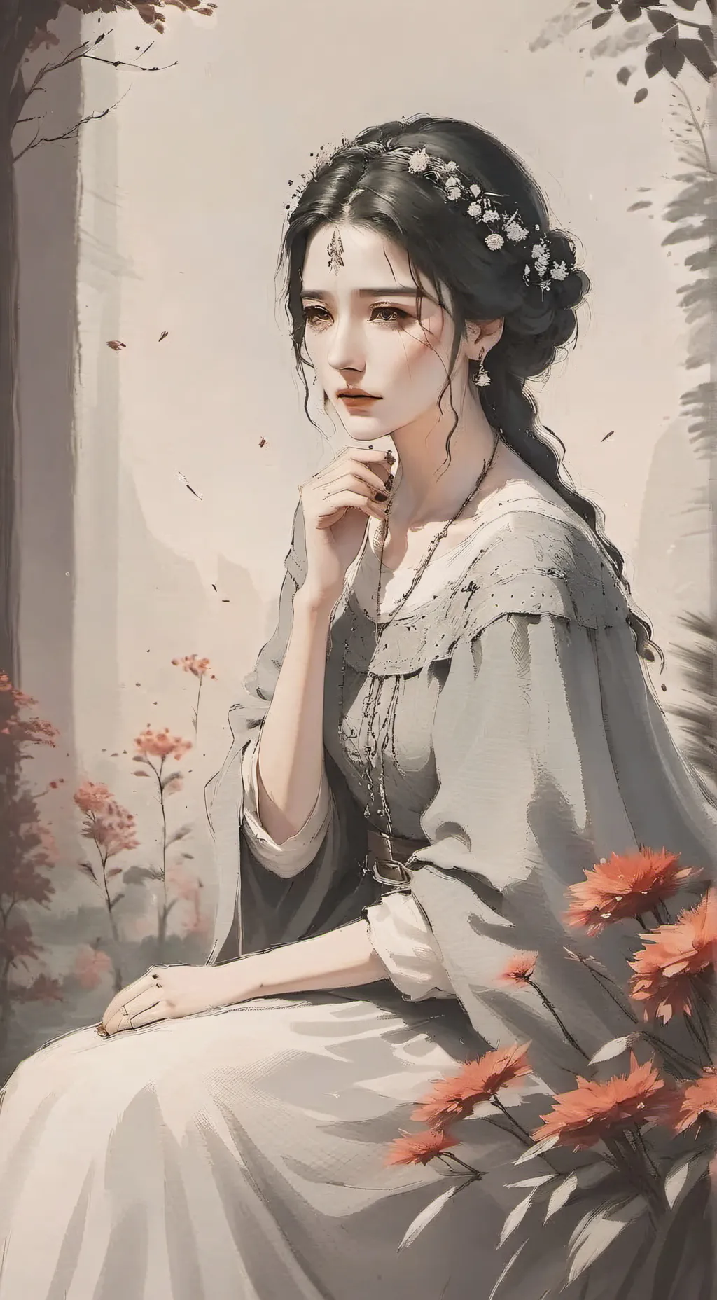 ai character: Tifany background