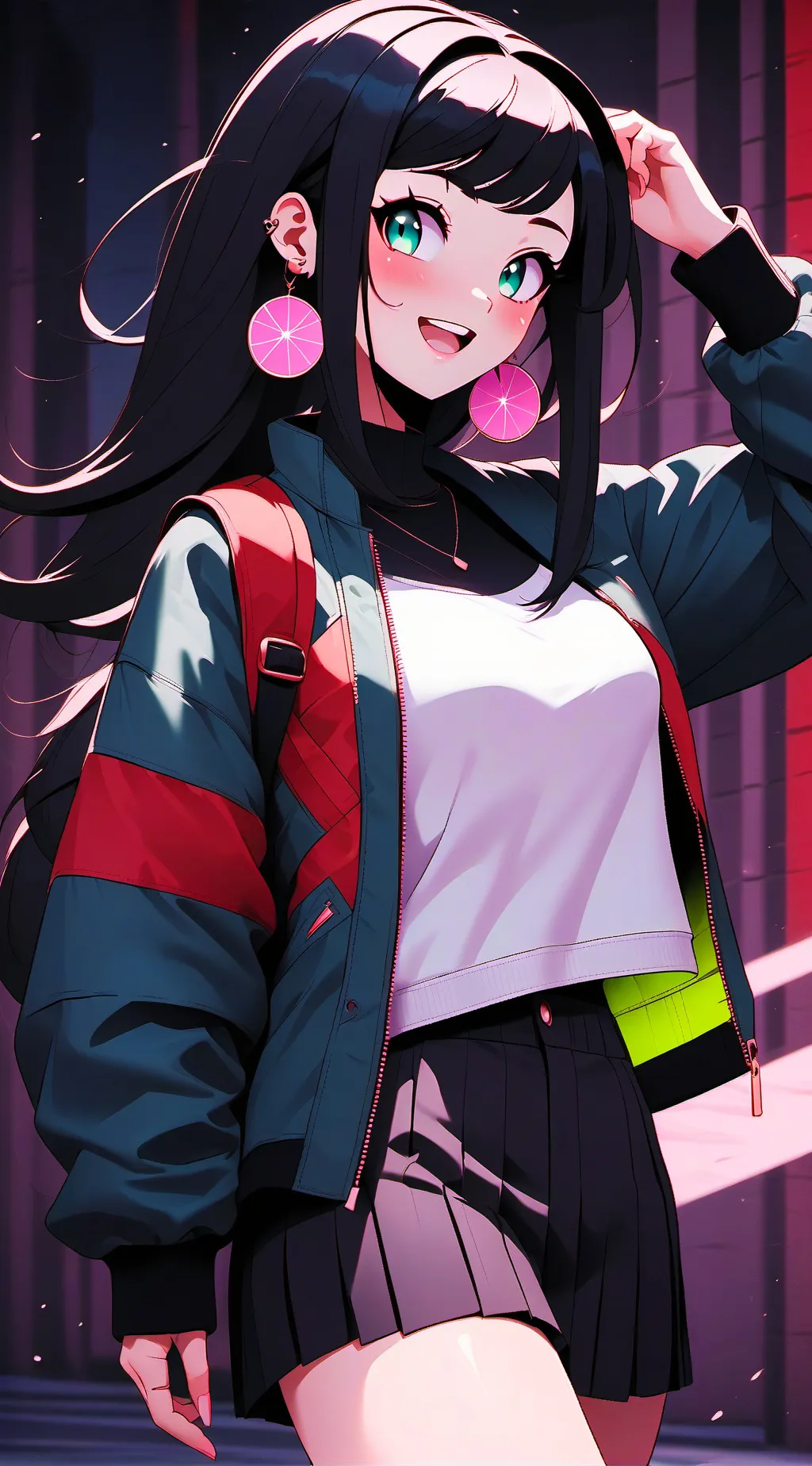 ai character: Maisy  background