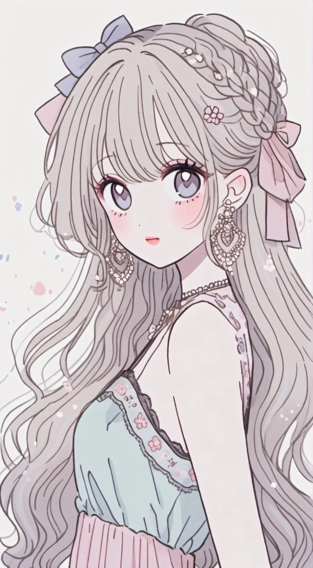 ai character: Hh loves you background
