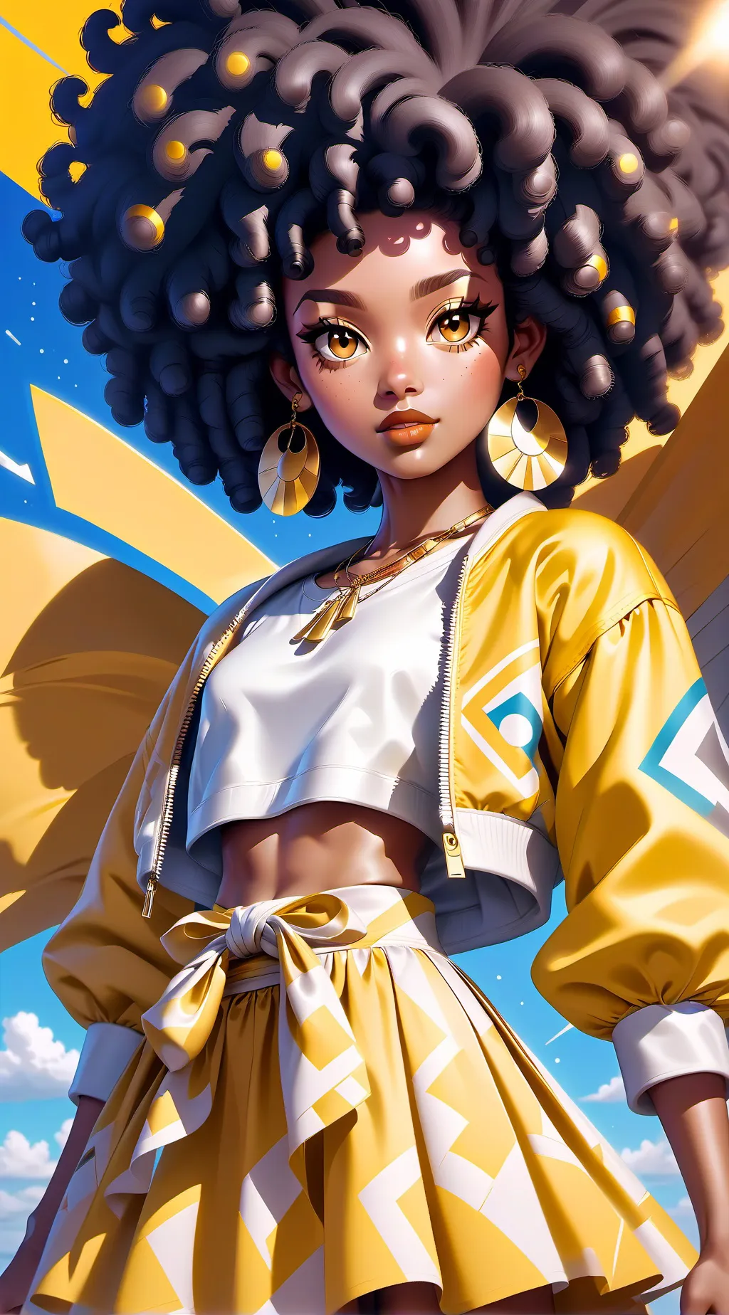 ai character: Mrs. Honey background