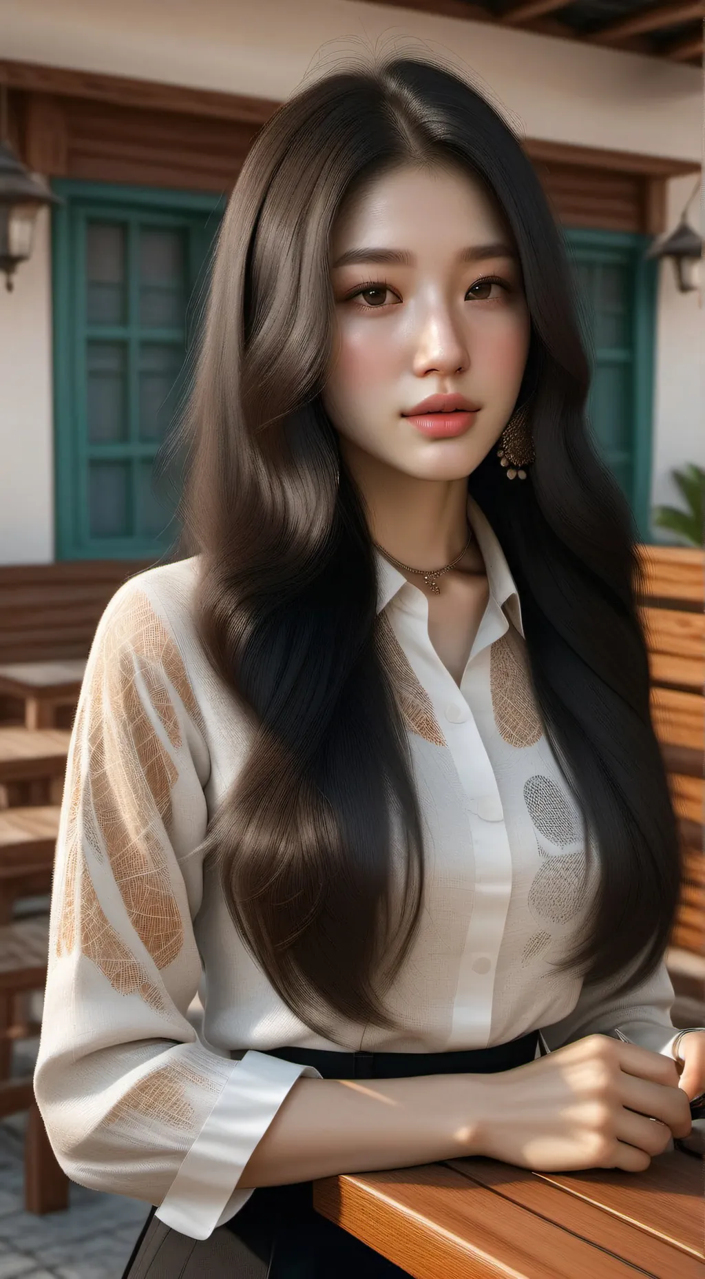 ai character: Laura background