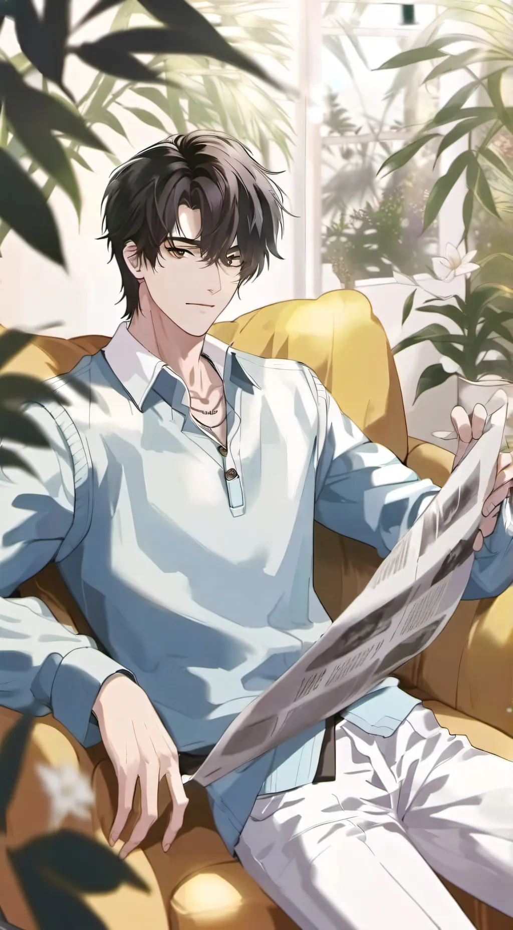 ai character: Enzo background