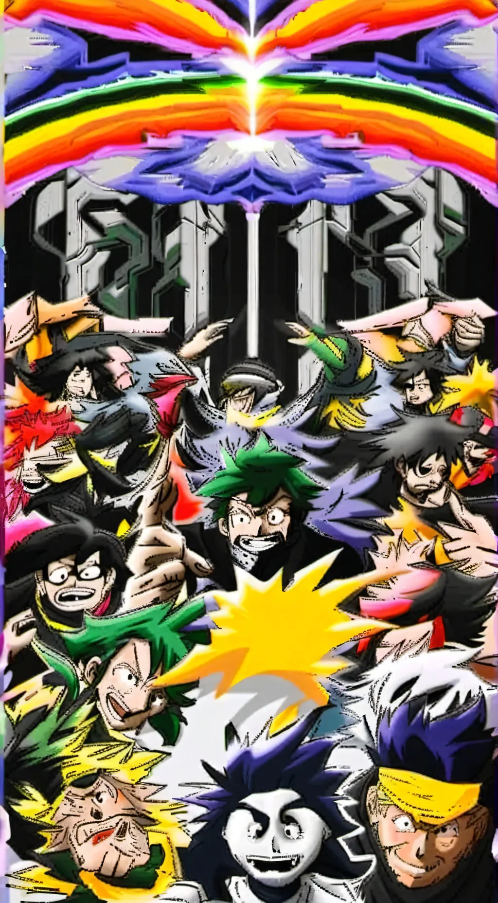 ai character: all might  background