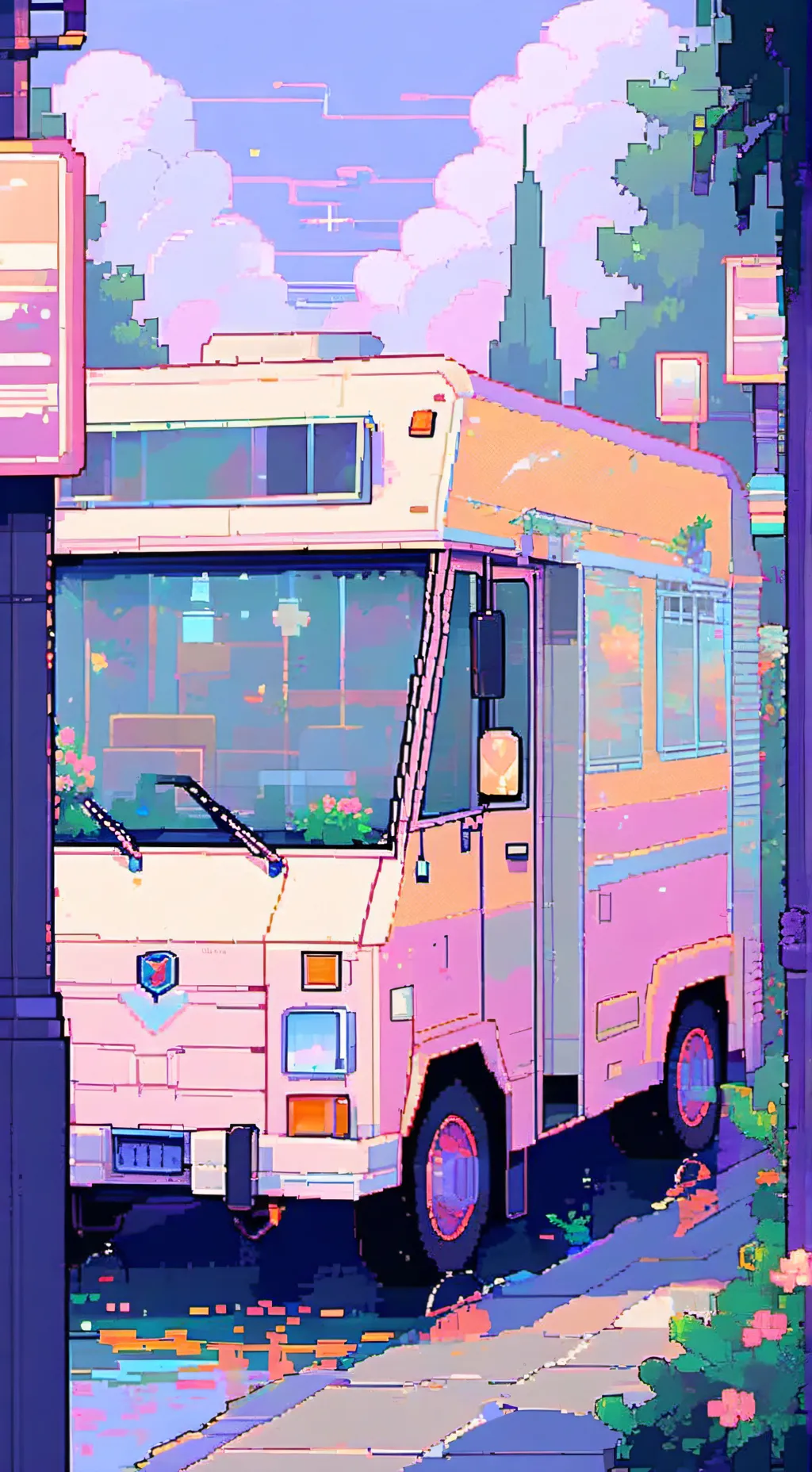 ai character: sprunkis carro background