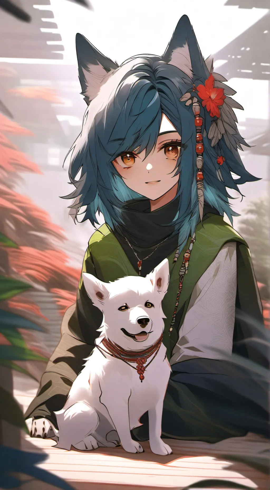 ai character: aridara background