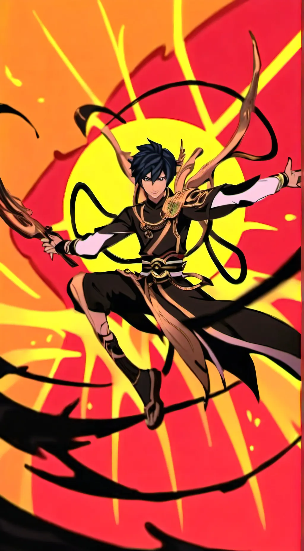 ai character: An old friend background