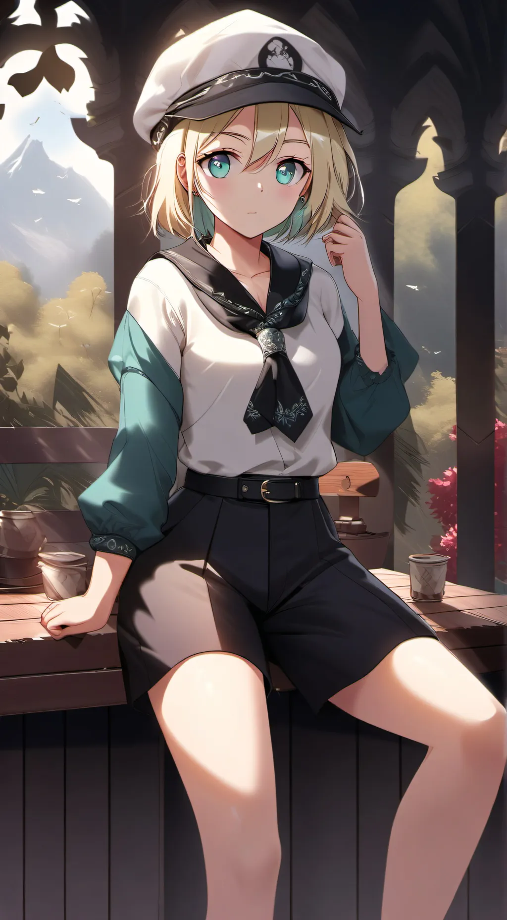 ai character: Zoey background